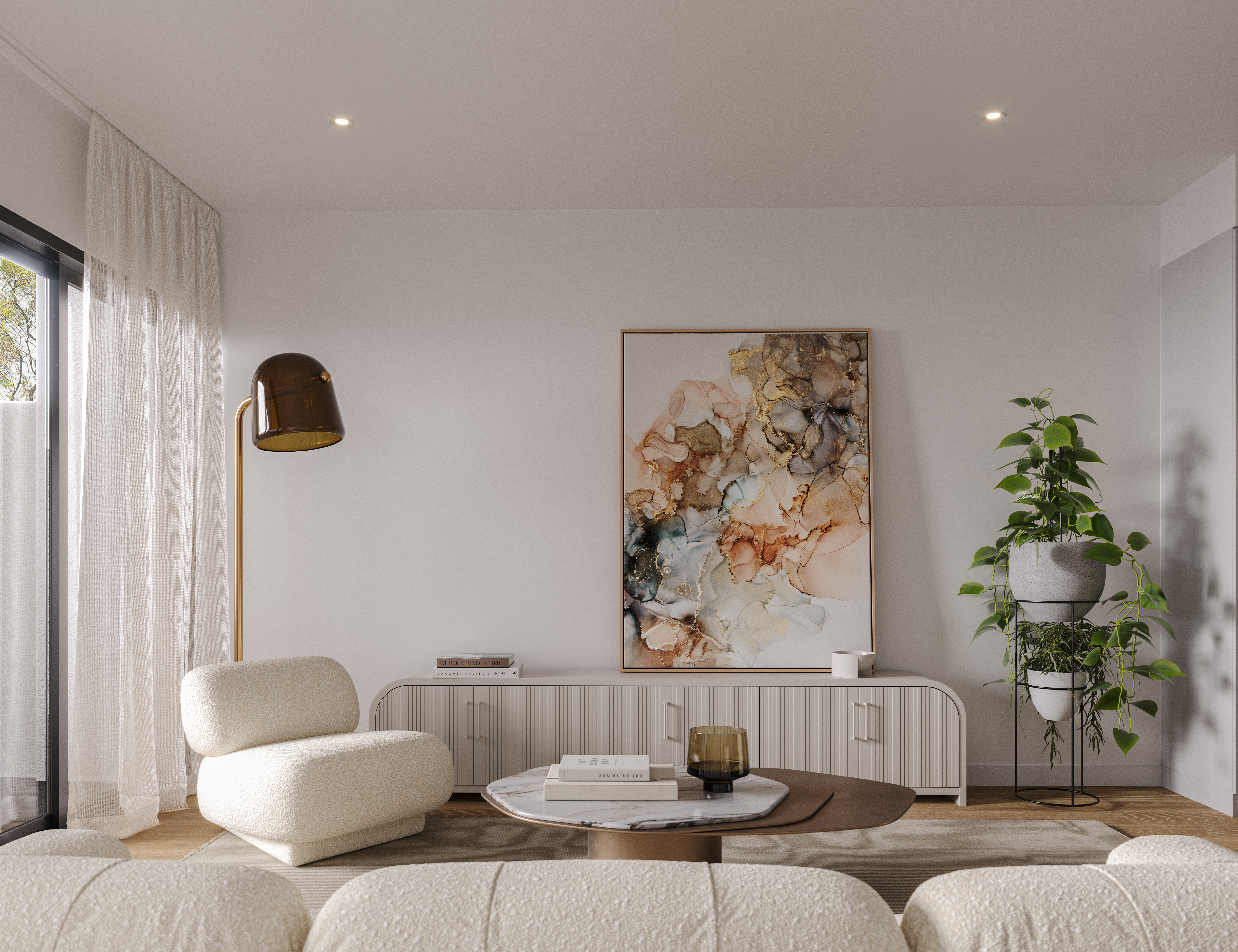 Living room — CGI